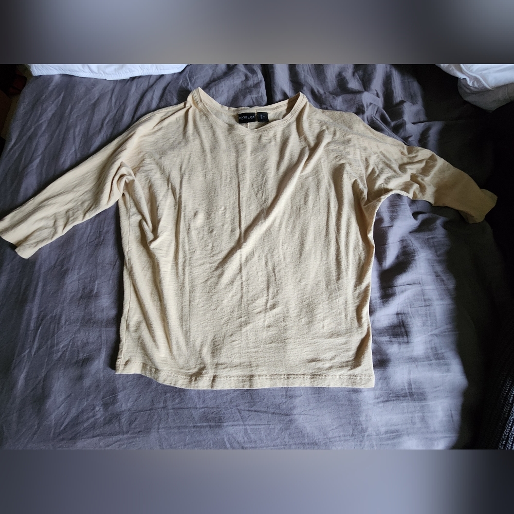 Rachel Zoe Tapered Sleeve shirt - Size L